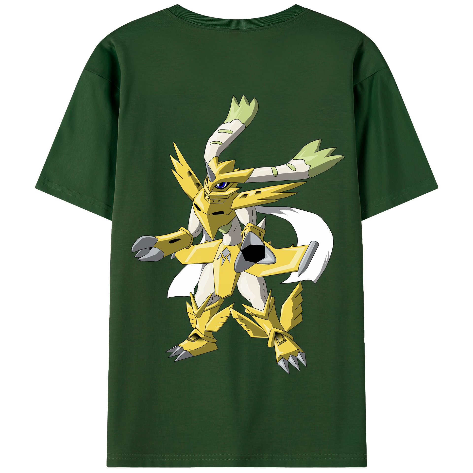 （画像用） Digimon デジタルモンスター/デジモン 綿100％半袖Tシャツ（背面プリント）